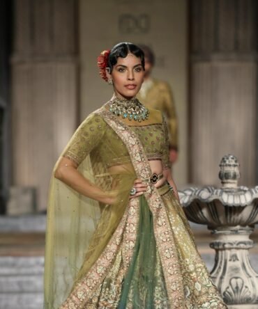 Elegant Green Lehenga: A Perfect Ensemble for Celebrations